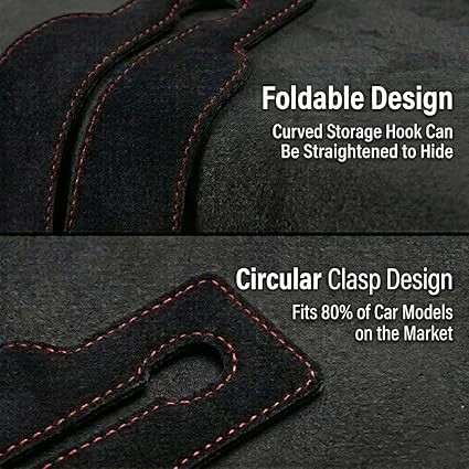 Car Headrest Hooks – Seat Back Bag Holders (4 Pack, Universal Fit) - Image 3