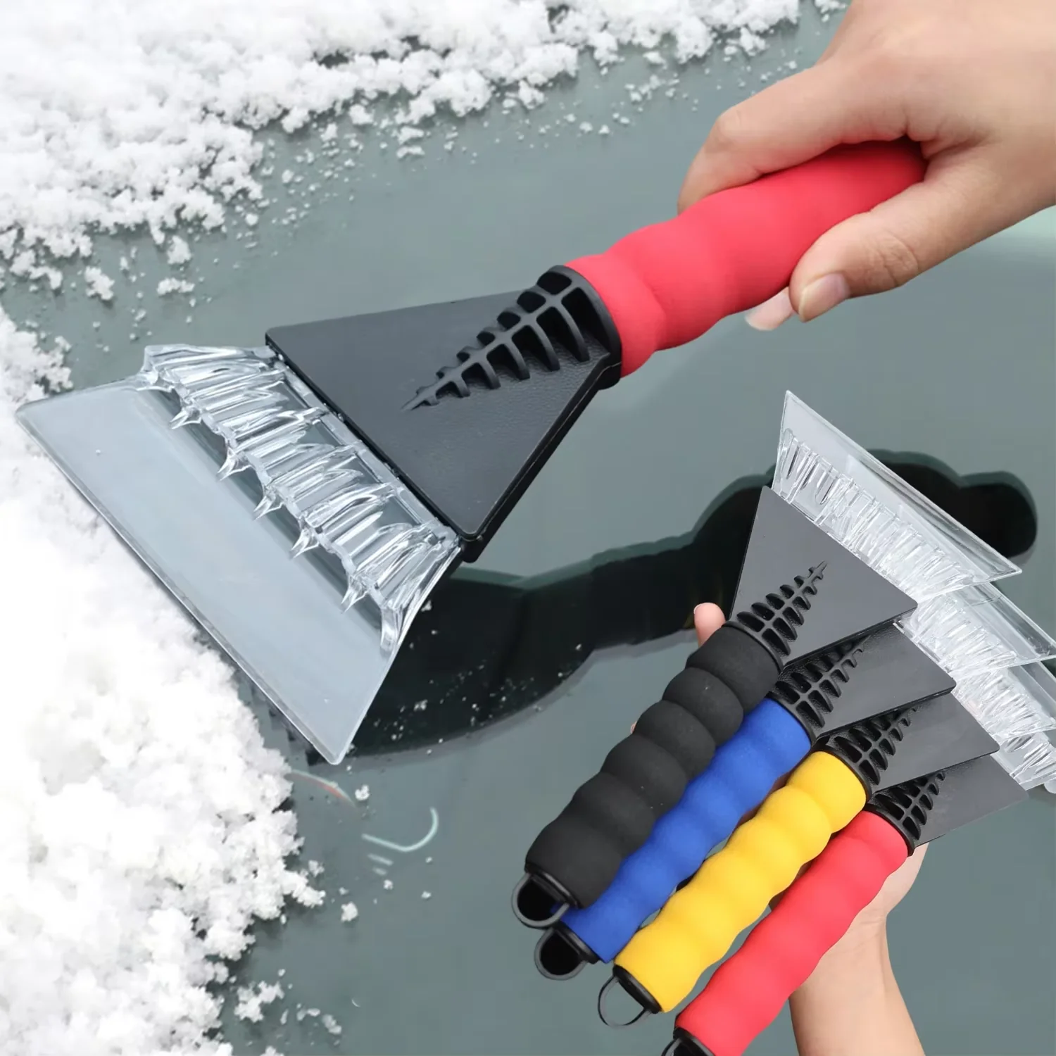 Car Ice Scraper – Heavy-Duty Windshield Snow & Ice Remover Tool - Image 12