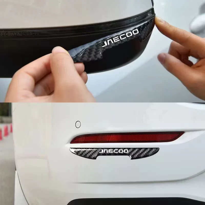 Carbon Fiber Door Stickers for Jaecoo | 4PCS Scratch Protection Decals - Image 3