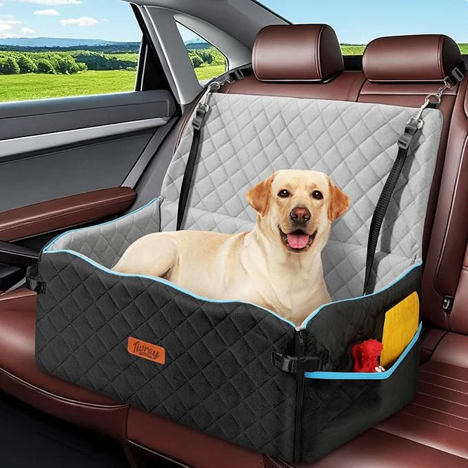 Dog Car Seat Bed – Back Seat Booster & Travel Bed for Pets - Image 7