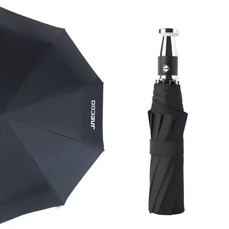 Jaecoo Automatic Folding Umbrella | Windproof UV Protection Compact Sunshade - Image 3