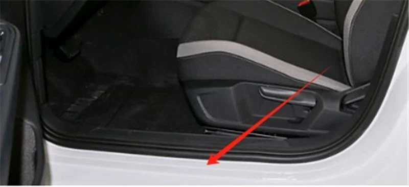 Jaecoo J7 & J8 Door Sill Protectors | 4pcs Anti-Scratch Guard Strips (Matte Finish) - Image 3