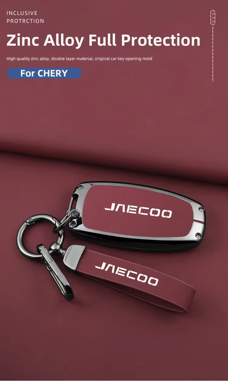 Jaecoo J7 & J8 Smart Key Fob Cover with Keychain – Protective Case - Image 11