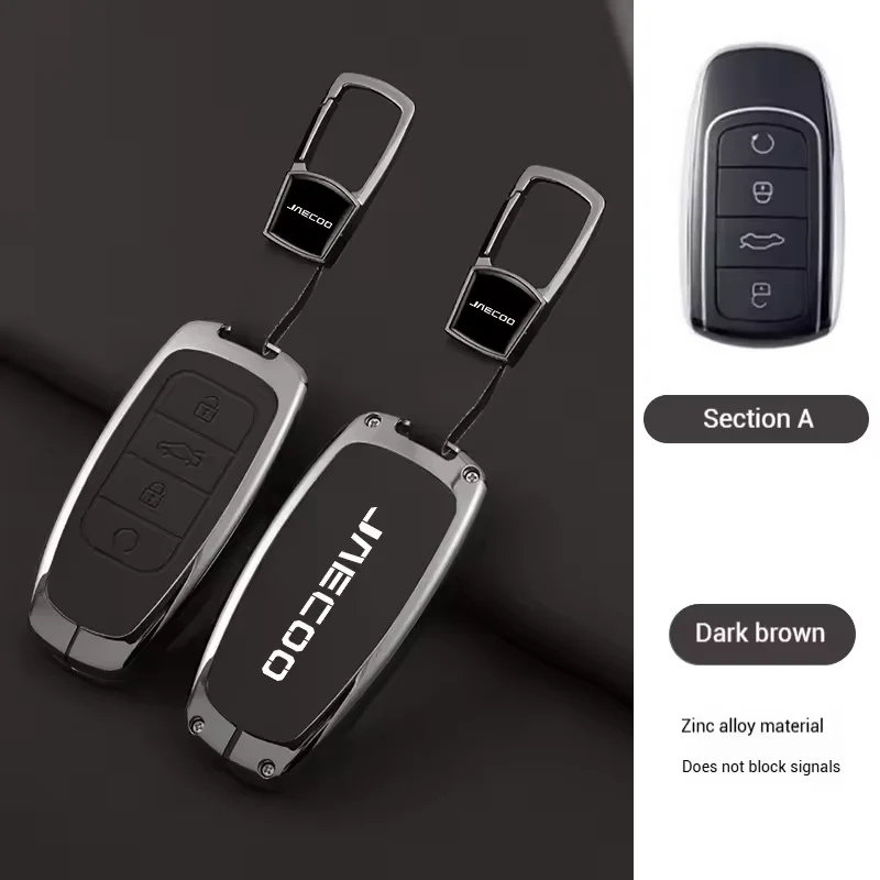Jaecoo J7 & J8 Smart Key Fob Cover with Keychain – Protective Case - Image 2