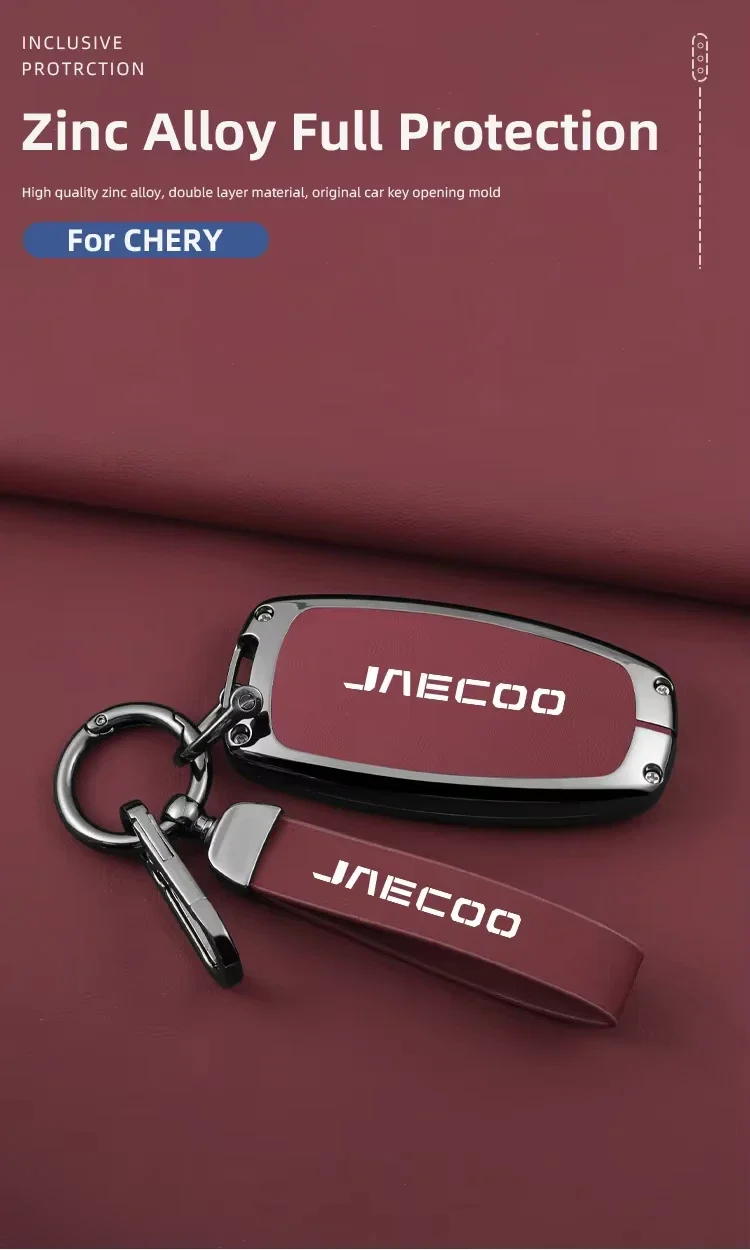 Jaecoo Key Cover with Keychain | Protective Smart Key Case - Image 13