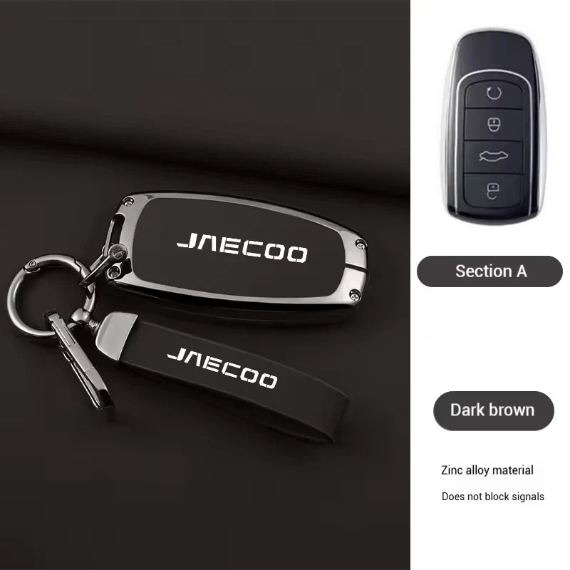 Jaecoo Key Cover with Keychain | Protective Smart Key Case - Image 2