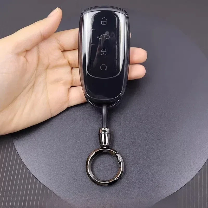 Jaecoo Key Cover with Keychain | Clear Protective Smart Key Case - Image 4