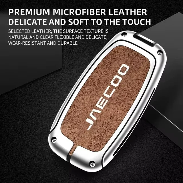 Jaecoo Key Cover with Keychain | Protective Smart Key Case - Image 10