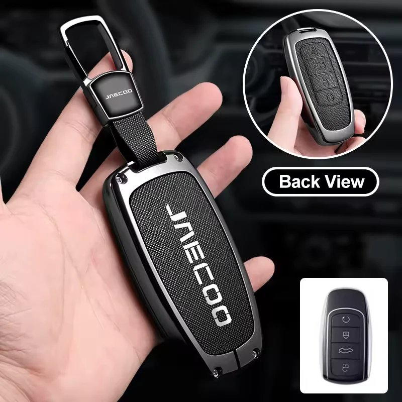 Key Cover with Keyring for Jaecoo J7 & J8 - Protective Smart Key Case - Image 3